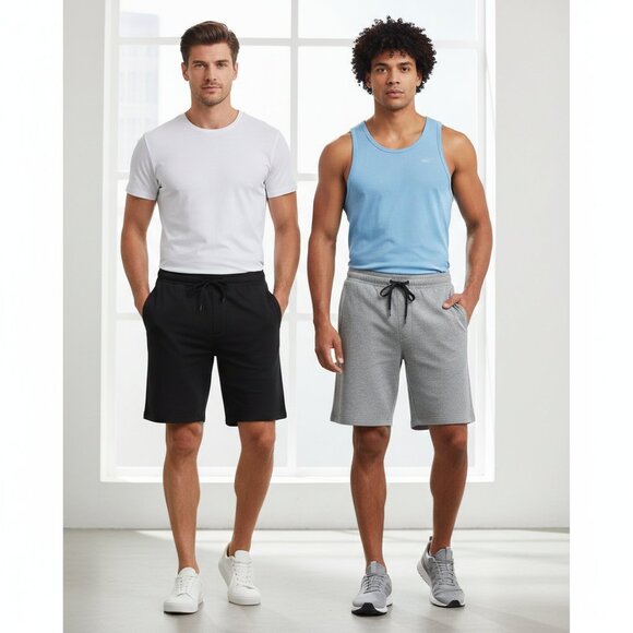 Eddie Bauer Other - NEW Eddie Bauer 2 pack Men's Lounge Shorts Black and Gray - Size XL